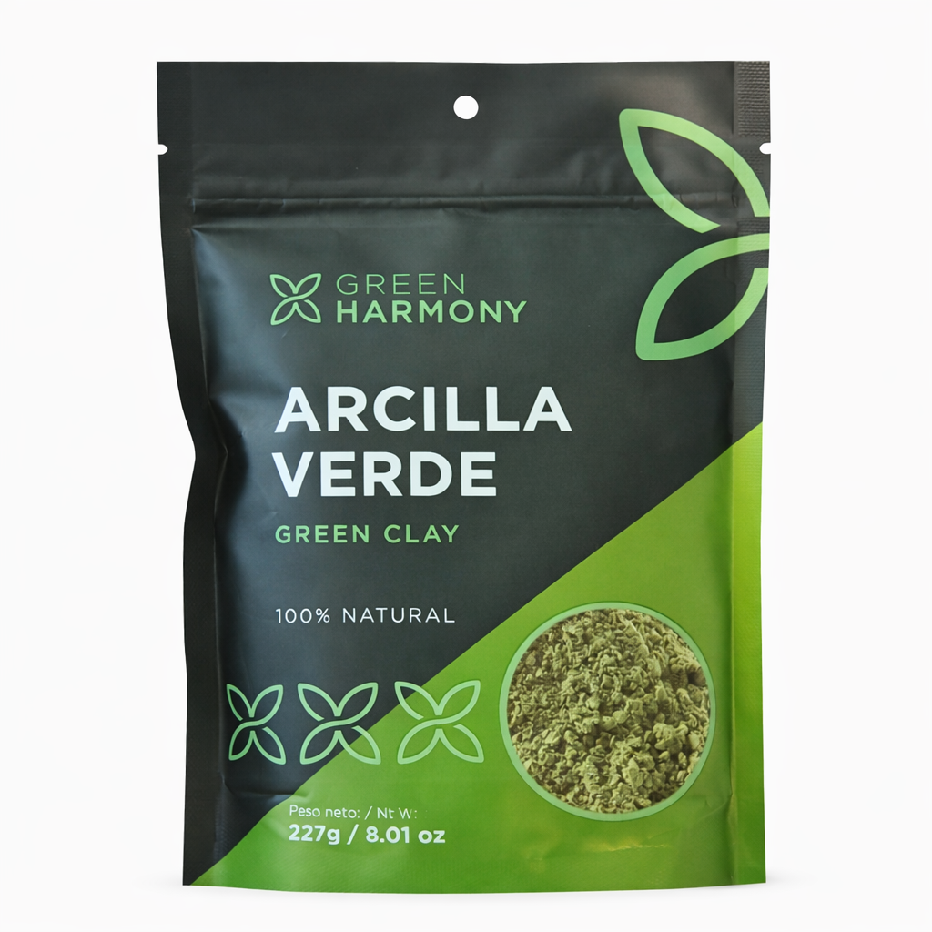 Arcilla Verde 100% Natural (227g) - Green Harmony