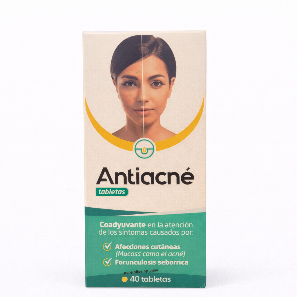 Tabletas Antiacné (40 Tabletas)