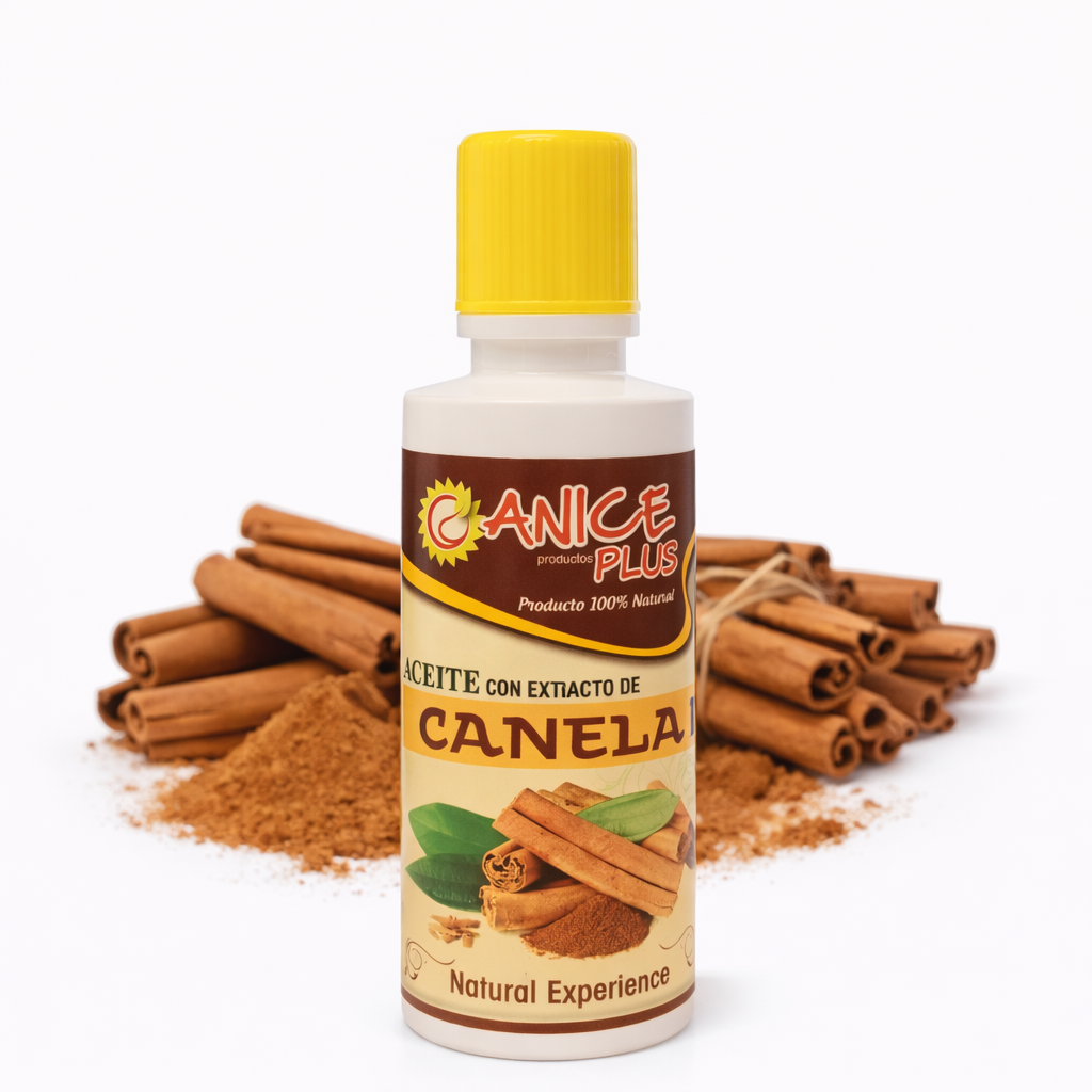 Aceite con Extracto de Canela 100% Natural - Anice Plus