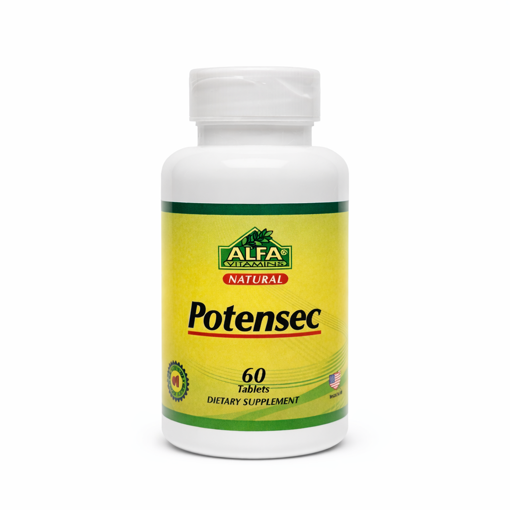 Potensec (60 Tabletas) - ALFA Vitamins