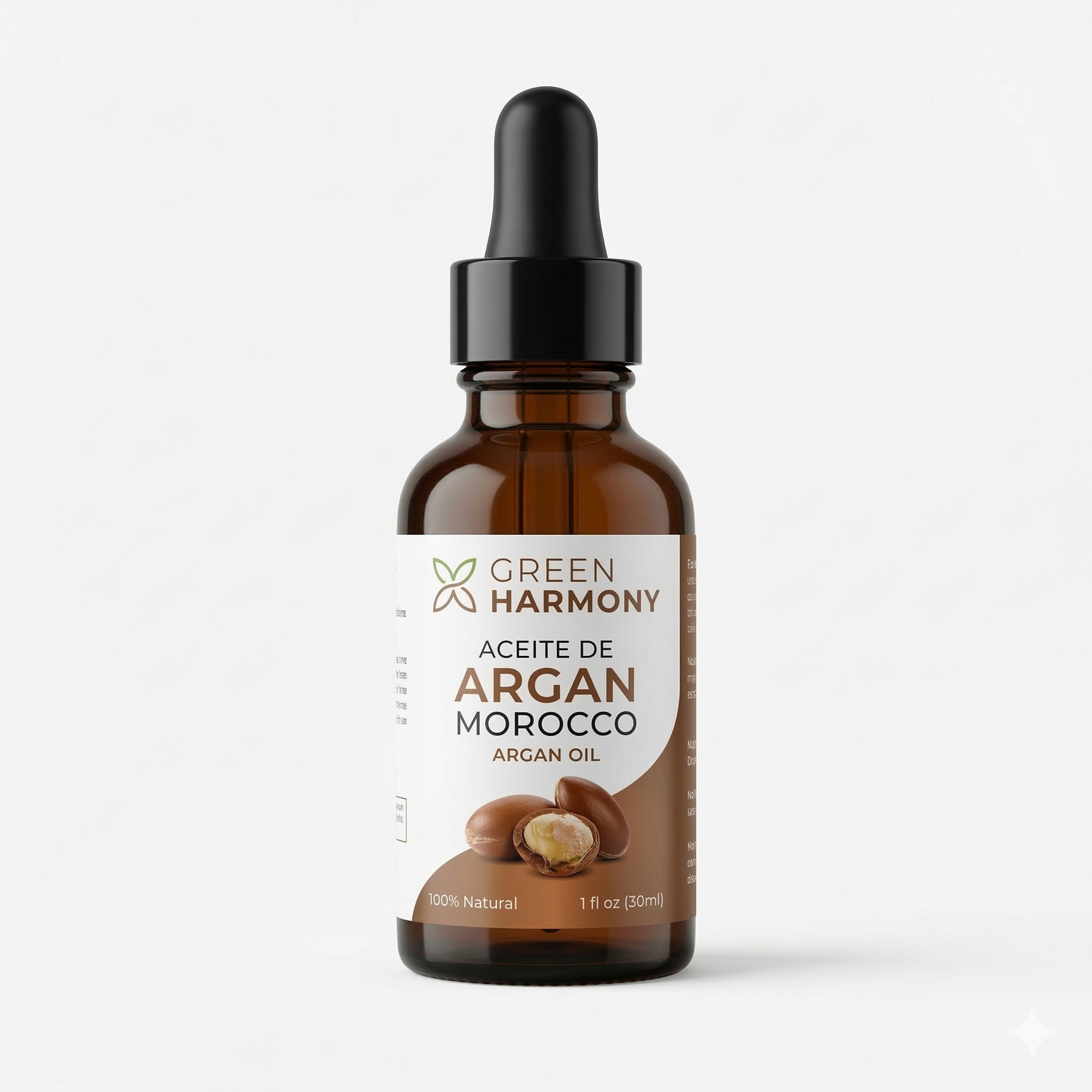 Aceite de Argán Morocco 100% Natural (30 ml) - Green Harmony
