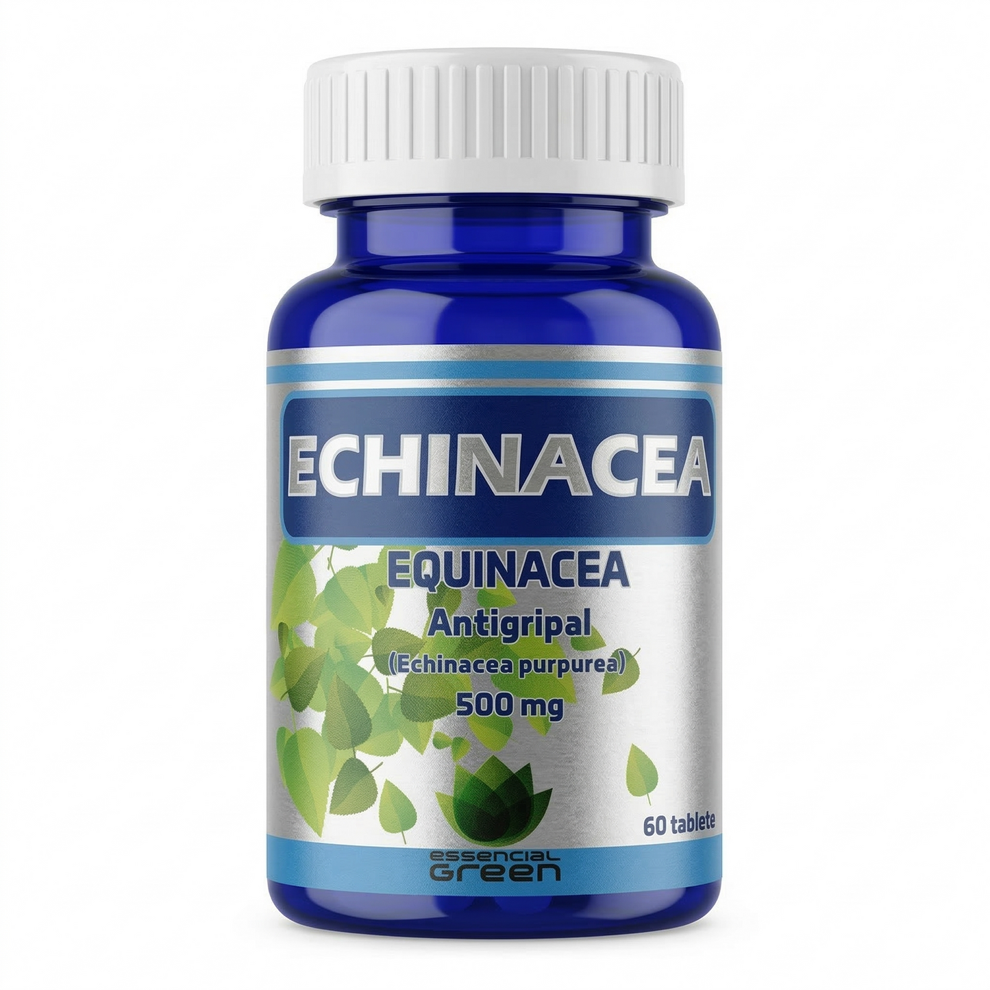 Equinácea Antigripal 500 mg (60 Tabletas) - Essencial Green