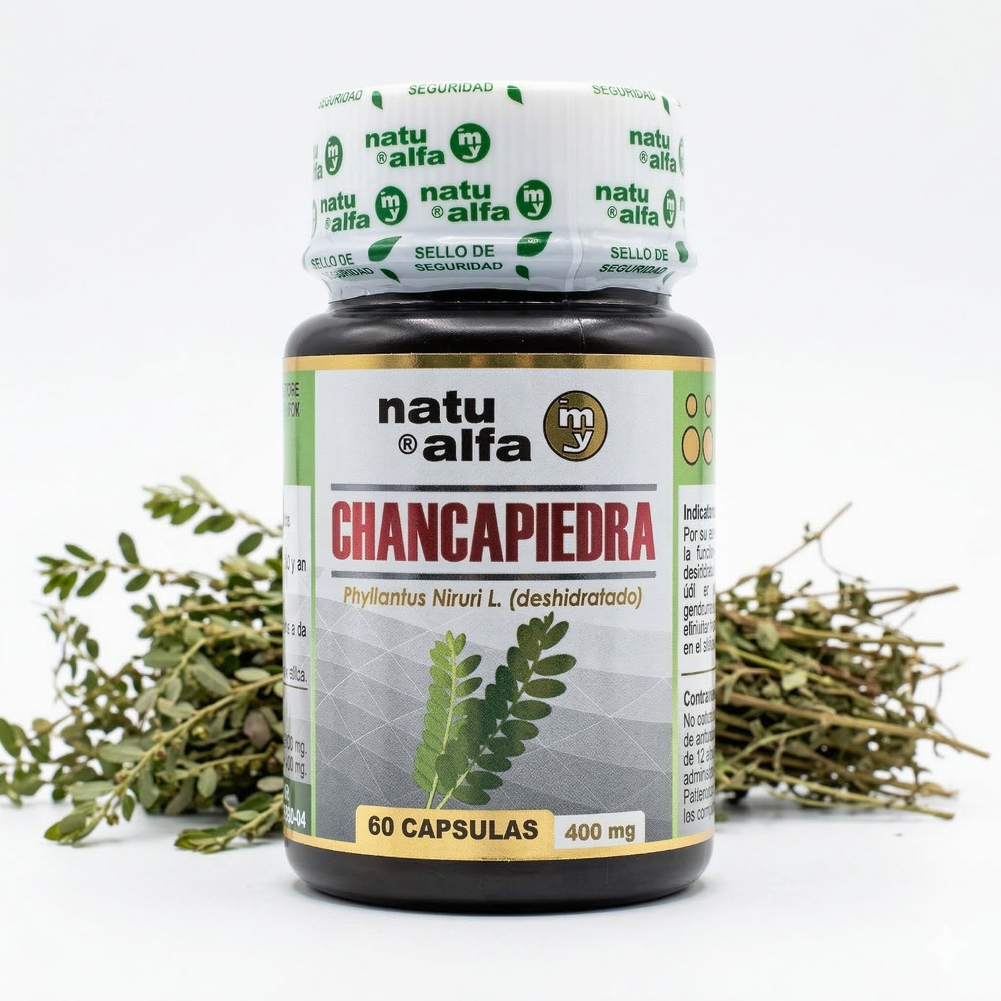 Chancapiedra 400 mg (60 Cápsulas) - Natu Alfa