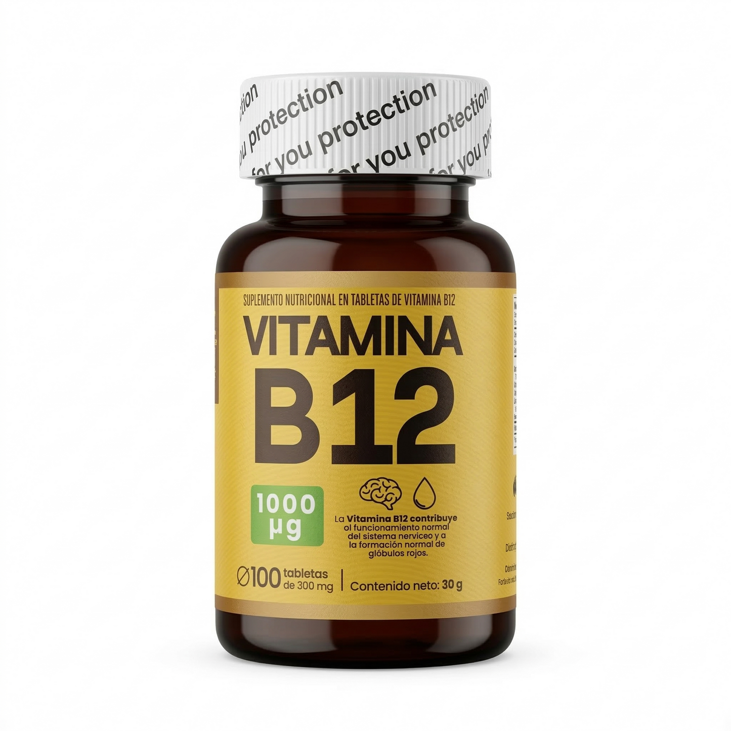 Vitamina B12 1000 µg (100 Tabletas)