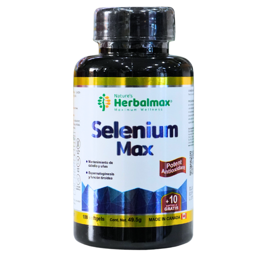 SELENIUM-MAX 450 MG (110 CAPS) HERBALMAX