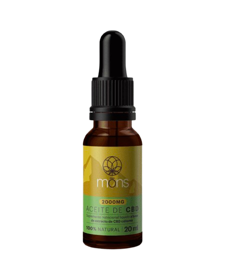 Aceite CBD amplio espectro Mons 2000 mg /20 ml