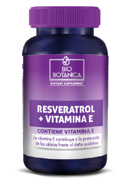 Resveratrol + Vitamina E  60 cápsulas