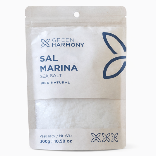 Sal Marina Natural 300g Green Harmony – 100% Pura