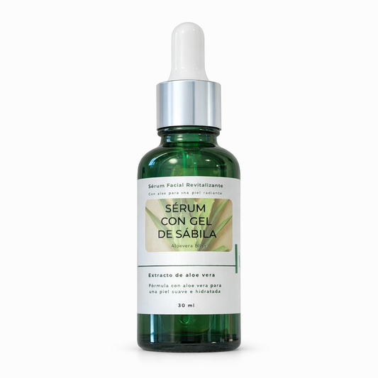Sérum Facial Revitalizante con Gel de Sábila (30ml) - Aloevera Bliss