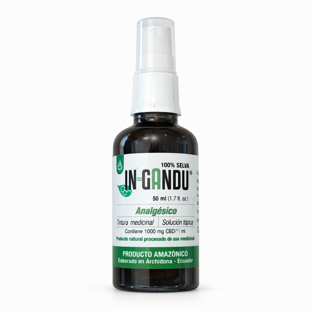 InGandu Analgésico 50ml – Solución Tópica Natural Amazónica