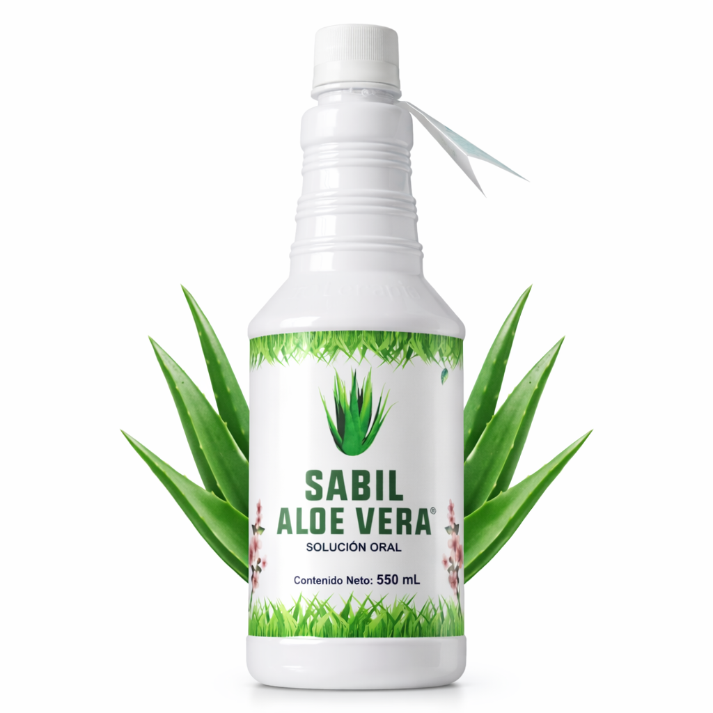 Sábil Aloe Vera Solución Oral 550ml – Hidratación y Bienestar Natural