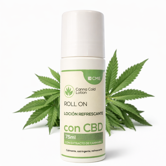 Roll On CBD Loción Refrescante 75ml – Canna Cold Lotion CME