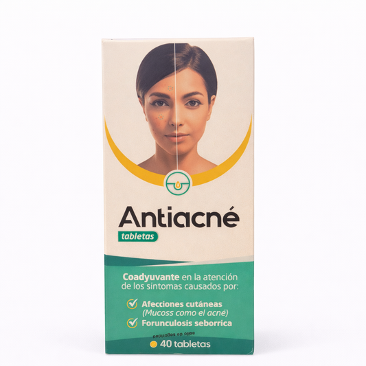 Tabletas Antiacné (40 Tabletas)