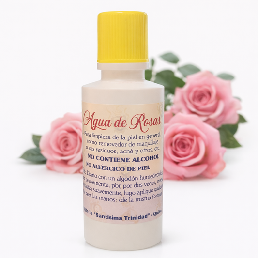 Agua de Rosas Facial – Sin Alcohol (Santísima Trinidad)