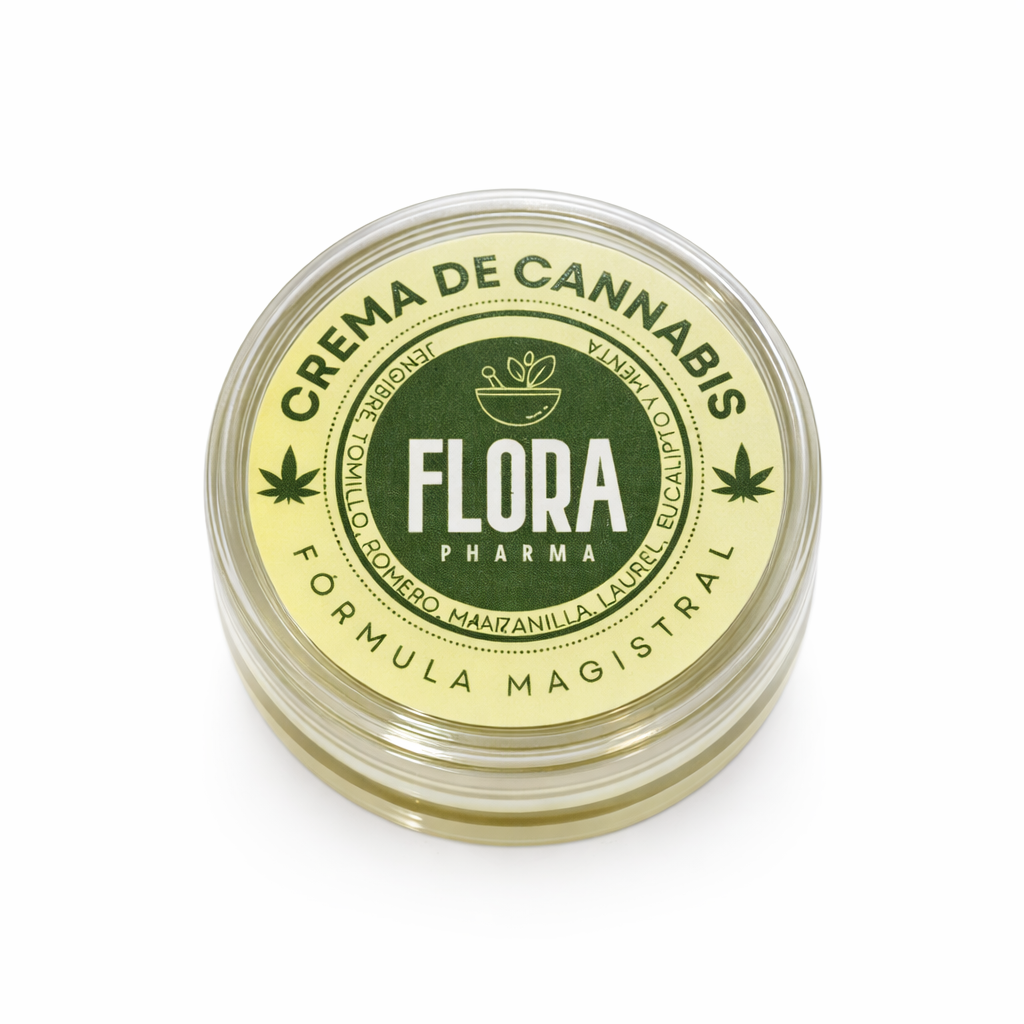 Crema de Cannabis (Fórmula Magistral) - Flora Pharma 10 gramos