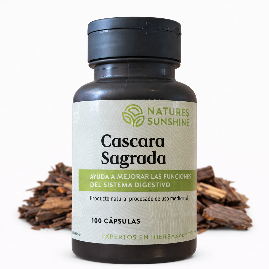 Cáscara Sagrada (100 Cápsulas) - Nature's Sunshine