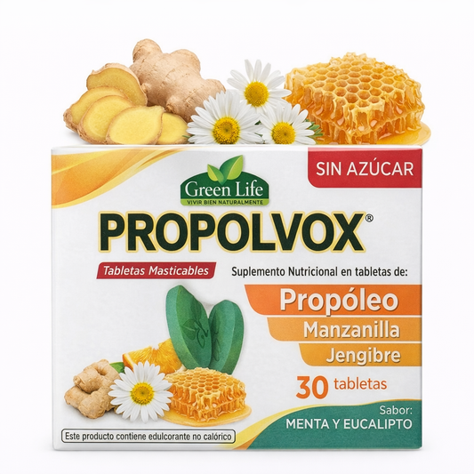 Propolvox (30 Tabletas Masticables) - Green Life