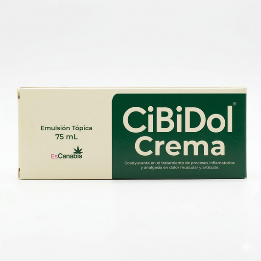 CiBiDol Crema Emulsión Tópica (75 mL) - EsCanabis