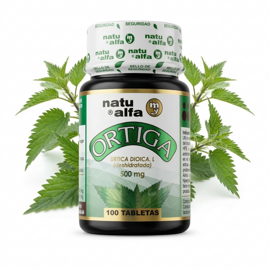 Ortiga 500 mg (100 Tabletas) - NatuAlfa