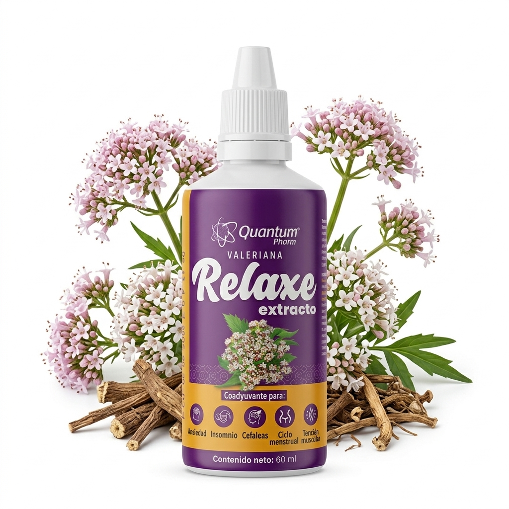 Extracto de Valeriana Relaxe (60 ml) - Quantum Pharm