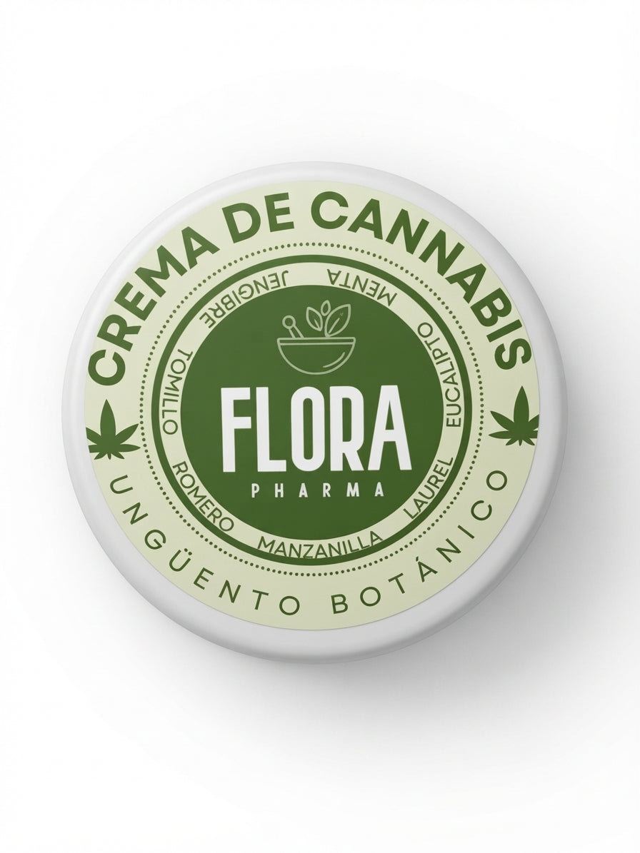 Crema de CBD (Fórmula Magistral) - Flora Pharma 30 gramos
