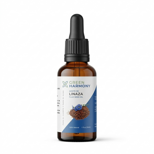 Aceite de Linaza 100% Natural (30 ml) - Green Harmony