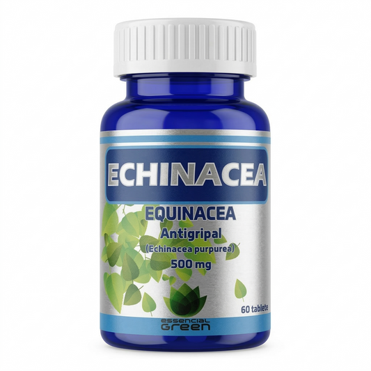 Equinácea Antigripal 500 mg (60 Tabletas) - Essencial Green
