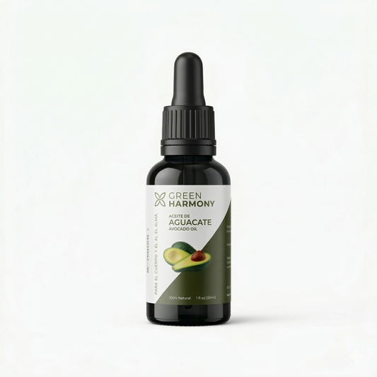 Aceite de Aguacate 100% Natural (30 ml) - Green Harmony