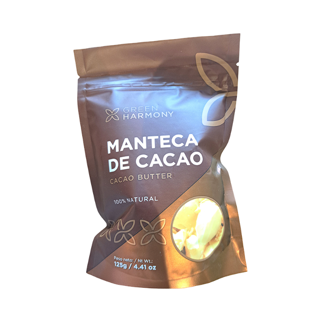 Manteca de Cacao 100% Natural (125 g) - Green Harmony