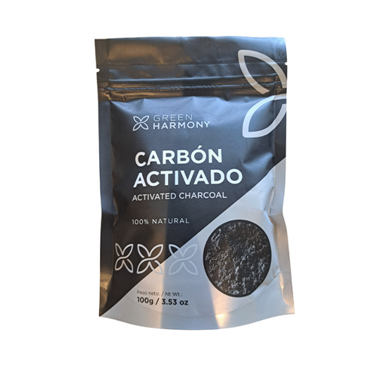 Carbón Activado 100% Natural (100 g) - Green Harmony